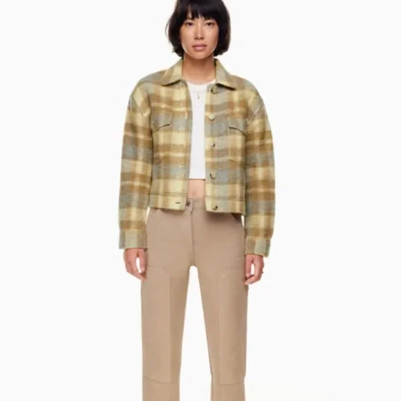 Aritzia Wilfred Free Autumn Shirt Jacket SZ S - Picture 8 of 8